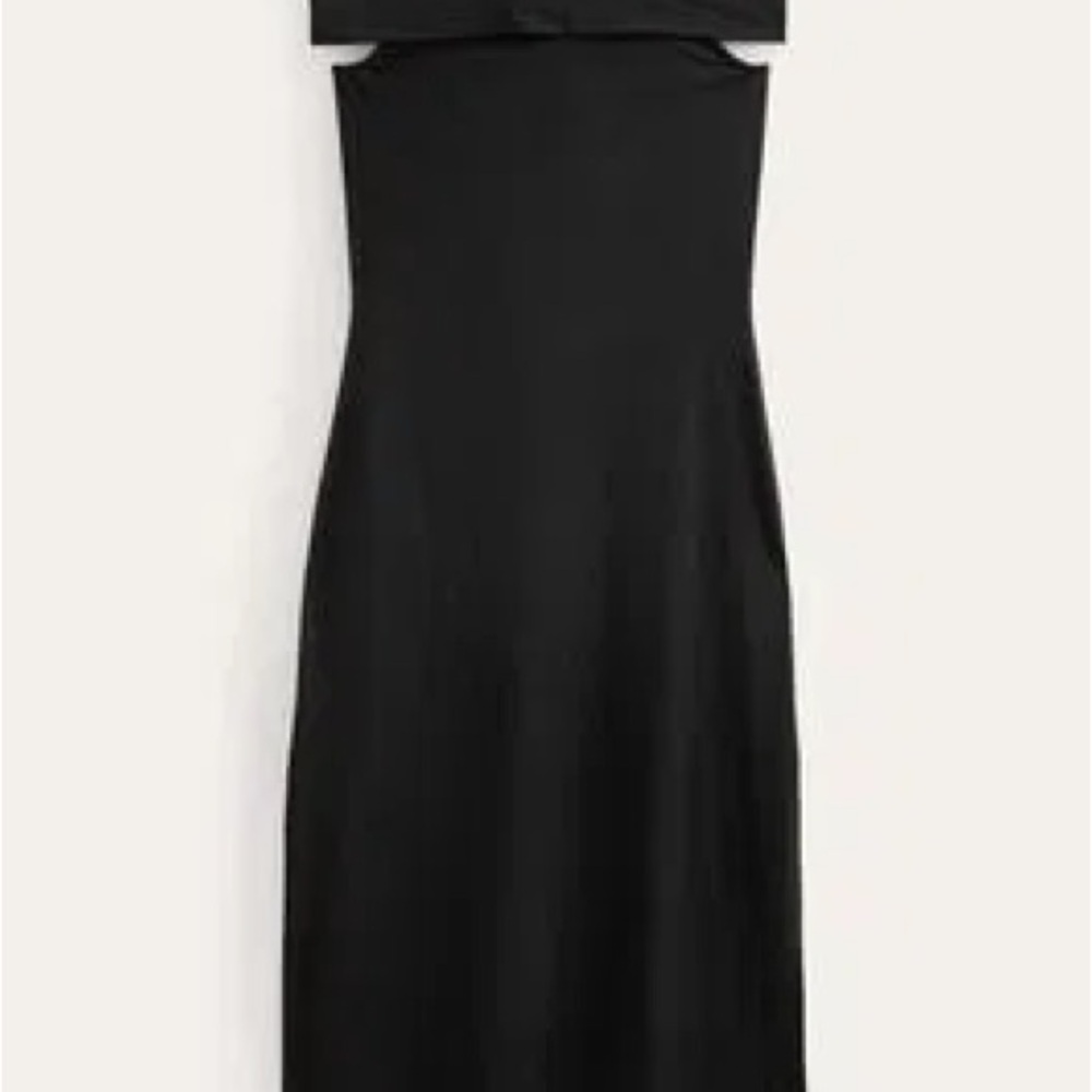 Boden Black Off-the-Shoulder Bodycon Dress - Picture 6 of 10